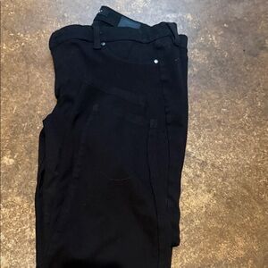 Liverpool Black Straight Leg Pants